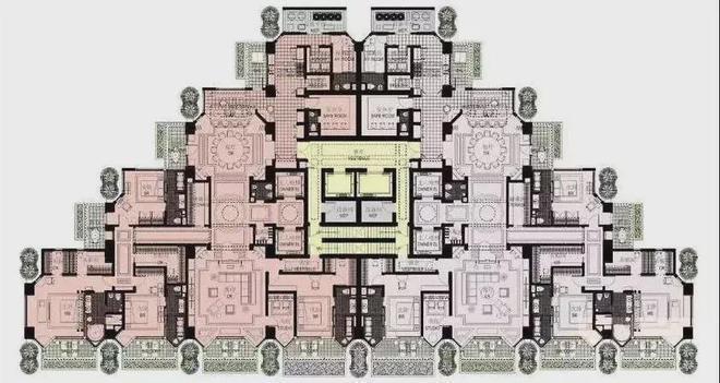 海完美电竞泰北外滩官方网站2024户型设计曝光上海房天下(图5)